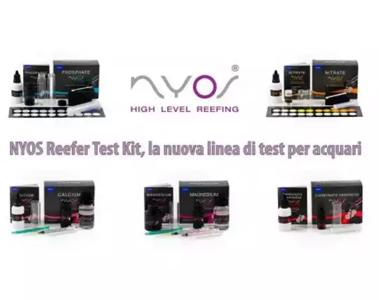 NYOS Test Kit Pro: 5 test essenziali per il tuo acquario marino